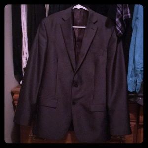 Calvin Klein Charcoal Grey 38R Blazer